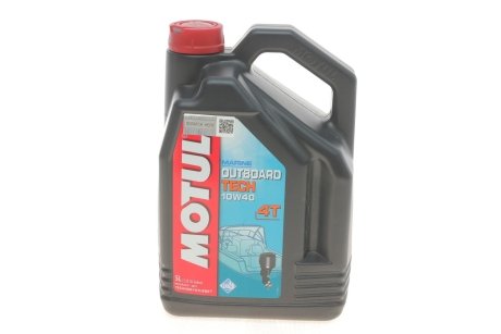 Масло 4T Outboard Tech 10W40 5 L MOTUL 852251