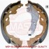 Комплект тормозных колодок MSG 03-0137-0466-2-SET-MS (фото 1)
