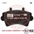 Комплект тормозных колодок, дисковый механизм MSG 13-0460-3800-2N-SET-MS (фото 1)