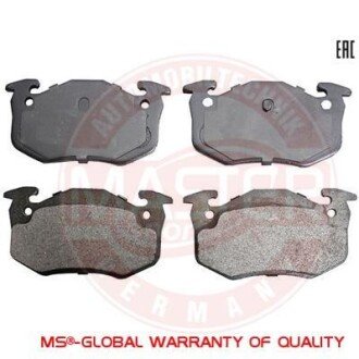 Комплект тормозных колодок, дисковый механизм MSG 13-0460-3823-2N-SET-MS