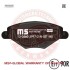 Комплект тормозных колодок, дисковый механизм MSG 13-0460-3997-2N-SET-MS (фото 1)