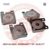 Комплект тормозных колодок, дисковый механизм MSG 13-0460-4047-2N-SET-MS (фото 1)