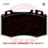 Комплект тормозных колодок, дисковый механизм MSG 13-0460-4984-2N-SET-MS (фото 1)