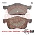 Комплект тормозных колодок, дисковый механизм MSG 13-0460-7159-2N-SET-MS (фото 1)