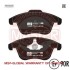 Комплект тормозных колодок, дисковый механизм MSG 13-0460-7256-2N-SET-MS (фото 1)