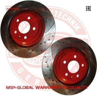 Тормозной диск MSG 24012202431SE-SET-MS
