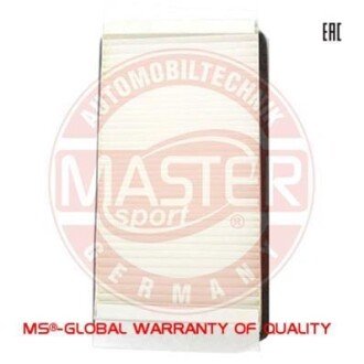 Фильтр, воздух во внутренном пространстве MSG 3340-IF-PCS-MS