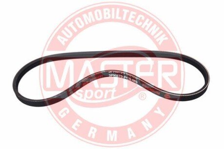 Поликлиновой ремень MSG 3PK670-PCS-MS