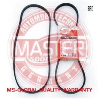Поликлиновой ремень MSG 4PK910-PCS-MS