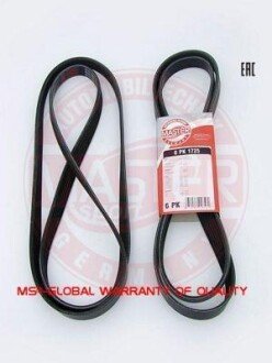 Поликлиновой ремень MSG 6PK1725-PCS-MS
