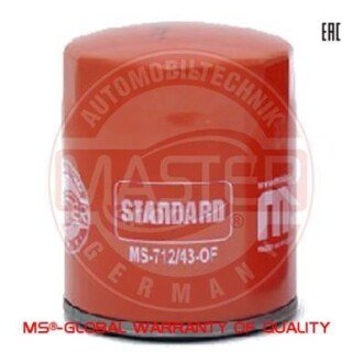 Масляный фильтр MSG 712/43-OF-PCS-MS