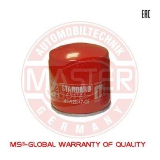 Масляный фильтр MSG 920/47-OF-PCS-MS
