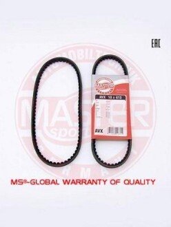 Клиновой ремень MSG AVX-10X613-PCS-MS