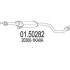 Глушник NISSAN JUKE 1.6I 2WD MTS 0150282 (фото 1)