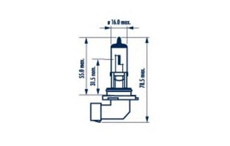 Лампа HB4 12V 51W P22D NARVA 48006