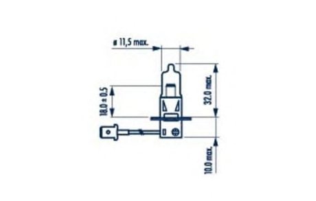 Лампа H3 24V 70W NARVA 48700