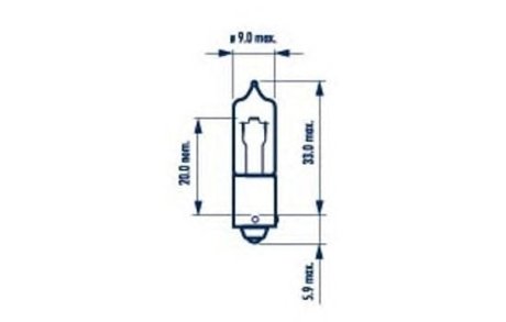 Лампа H21W 12V 21W NARVA 68191