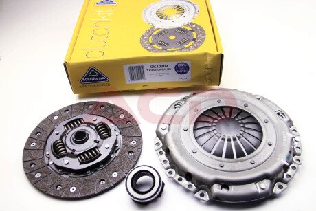 Комплект зчеплення Fabia II/Roomster/Polo 1.6TDI 09- (230mm) National CK10209