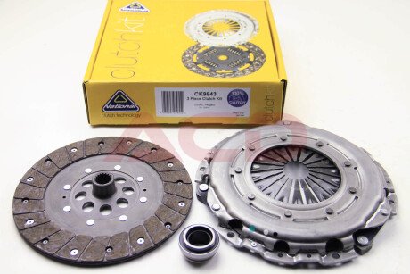 Комплект зчеплення 206/207/307/C3/C4/C5 II 1.6HDi 04- (225mm) National CK9843