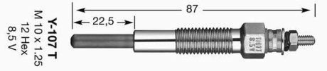 Свічка розжарювання NGK 1253