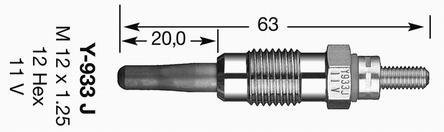 Свеча накаливания "D-Power 25 NGK 7947