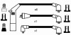 Комплект проводов зажигания NGK 8286 (фото 2)
