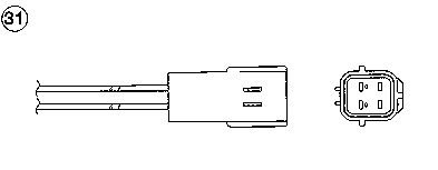 SONDA LAMBDA NGK 91202