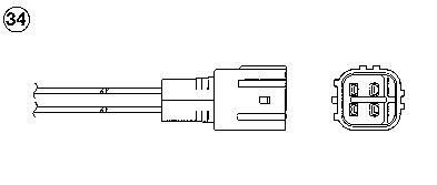 Датчик NGK 91254