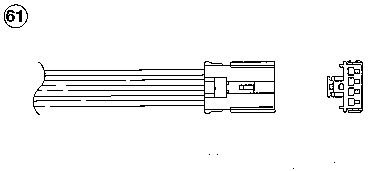 SONDA LAMBDA NGK 92984 (фото 1)