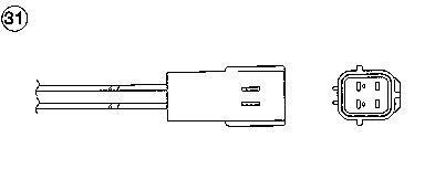 Датчик NGK 95893