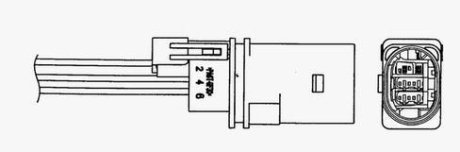 Лямбда-зонд NGK LZA15A3