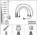 Комплект проводов зажигания NGK RCBW1101 (фото 1)