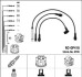 Високовольтні дроти (набір) NGK RCOP418 (фото 1)