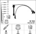 Високовольтні дроти (набір) NGK RCTE42 (фото 1)