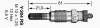 Свічка розжарювання NGK Y204RS (фото 1)