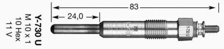 Glow-Plug NGK Y730U (фото 1)