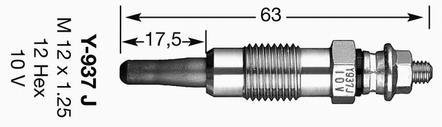 Glow-Plug NGK Y937J (фото 1)