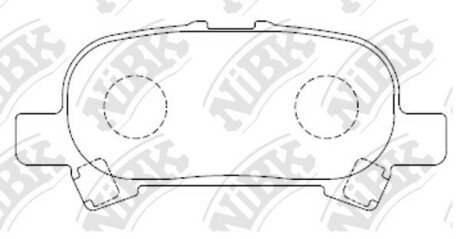 Автозапчасть NiBK PN0427