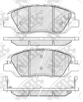 Автозапчасть NiBK PN0446