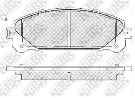 Автозапчасть NiBK PN1845