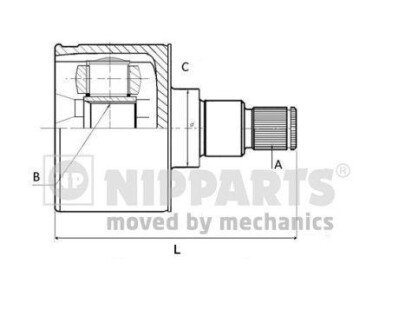 ШРУС NIPPARTS N2830300