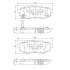 Гальмівні колодки (набір) NIPPARTS N3617006 (фото 1)