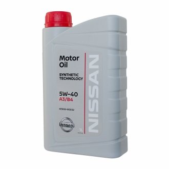 Масло моторное 5W40 SL/CF (1 Liter) NISSAN KE90090032