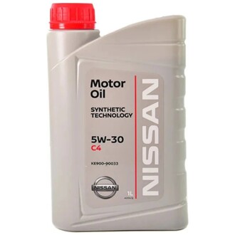 Масло моторное 5W30 DPF SM/CF (1 Liter) NISSAN KE90090033