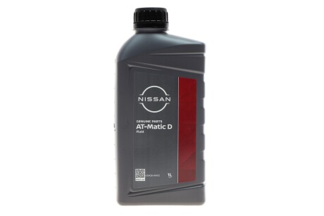 Масло трансмиссионное AT-Matic Fluid D (1 Liter) NISSAN KE90899931 (фото 1)