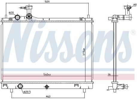 NISSENS 606700