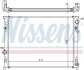 Радіатор системи охолодження NISSENS 61014A (фото 1)