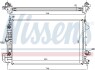 Радіатор, охолодження двигуна NISSENS 63113A (фото 1)