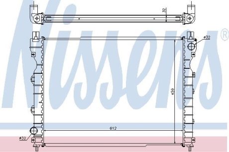 Радіатор NISSENS 64310A