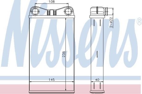 Осушитель, кондиционер NISSENS 70227